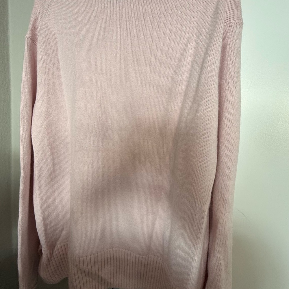 Banana Republic Soft Pink Crew Neck Sweater